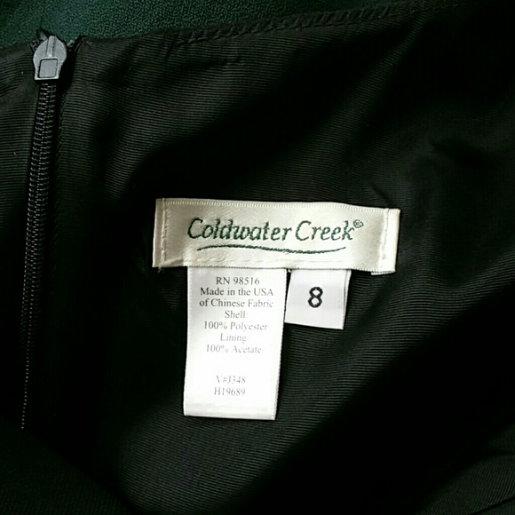 Black formal dress, mid length, not long. - Picture 3 of 3